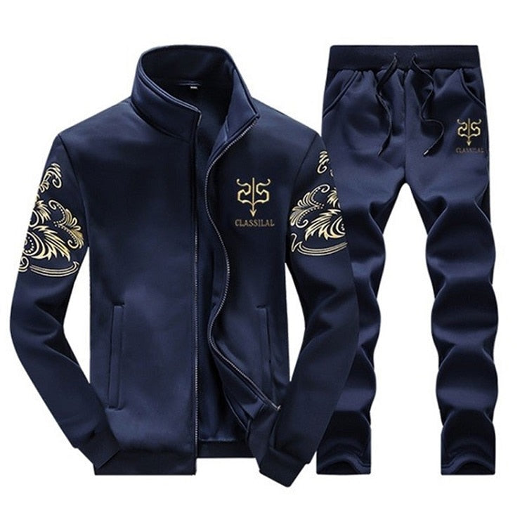 Spring Tracksuits Men's Sporting Gym Set