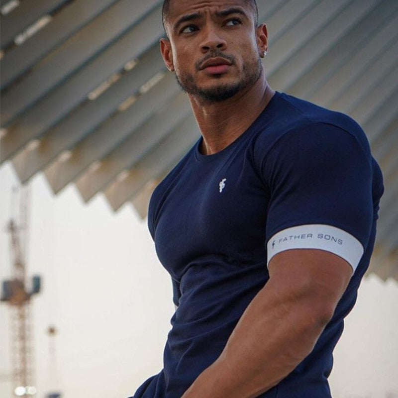 Men's Performance Jogging T-Shirt - Breathable Athletic Tee